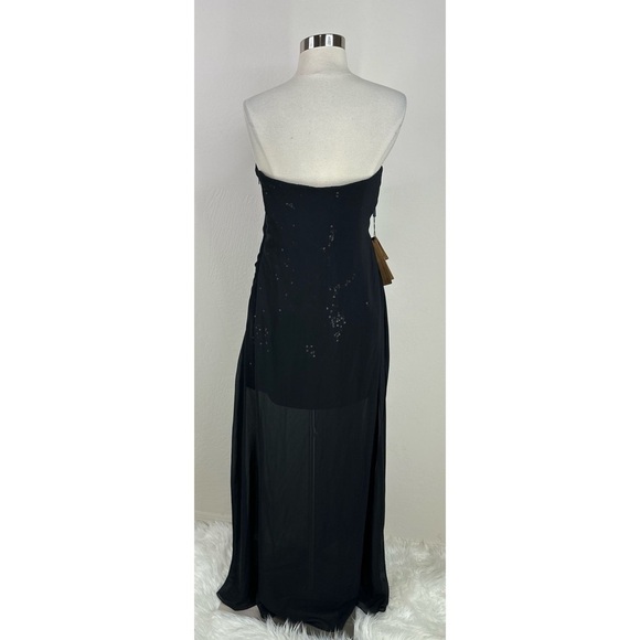 Light In The Box Strapless Sequin Maxi Dress - Picture 2 of 10